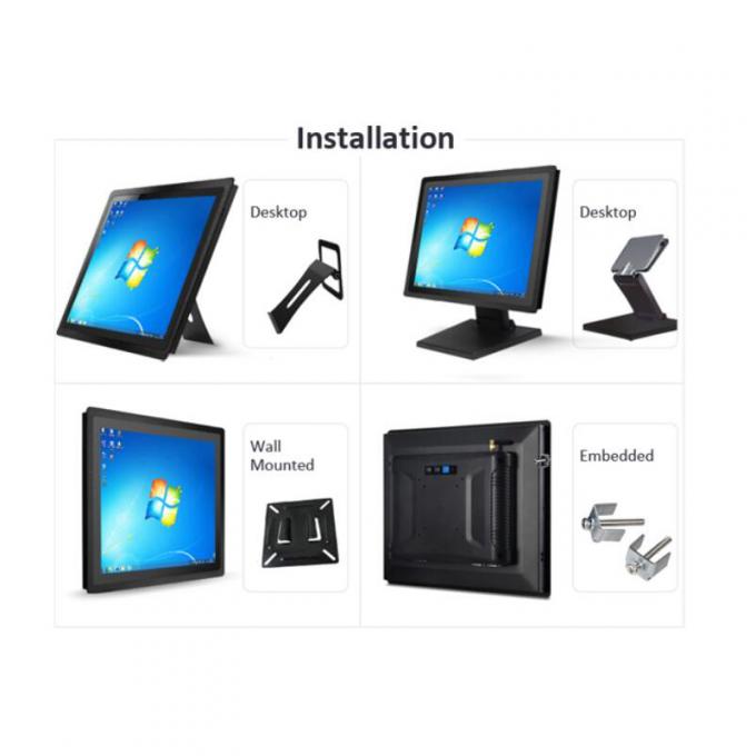 Rockchip Monitor Rockchip RK3288 Quad Core Industrial All In One Pc Touch Screen ...
