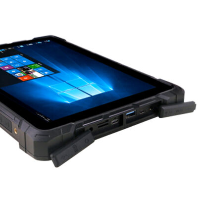 IP67 waterproof Alder Lake Quad-core N100 Rugged tablet computer 10.1 inch RS232 COM port supportFingerprinter, QR code scanners